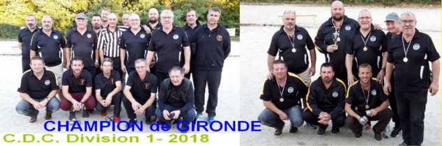 C.D.C. masculins Division 1