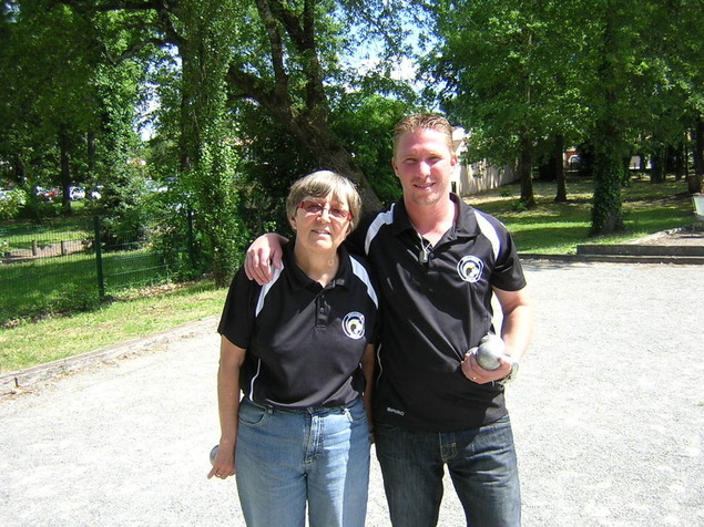 Champion de Gironde doublettes mixtes Champion de Gironde doublettes mixtes