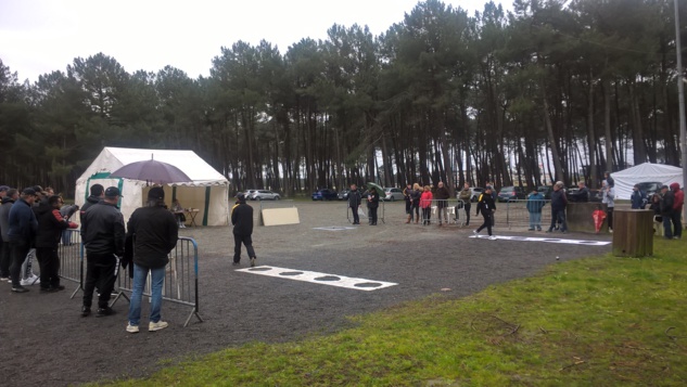 Tir de précision par distirct.