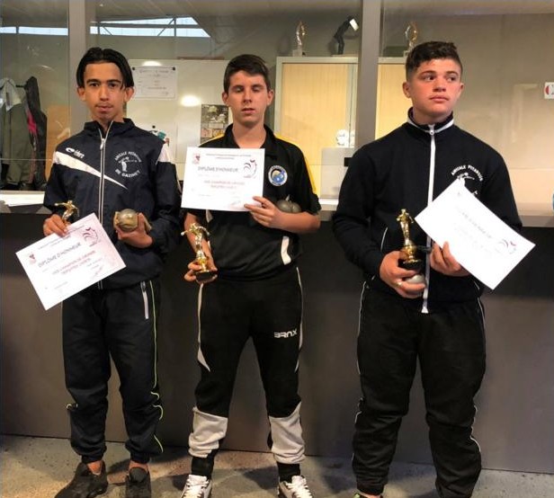 Doublette vétéran, doublette mixte et un Vice-Champion de Gironde. Doublette vétéran, doublette mixte et un Vice-Champion de Gironde.