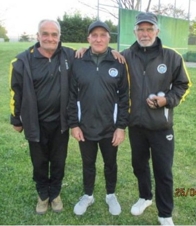 Qualification triplette vétéran Qualification triplette vétéran