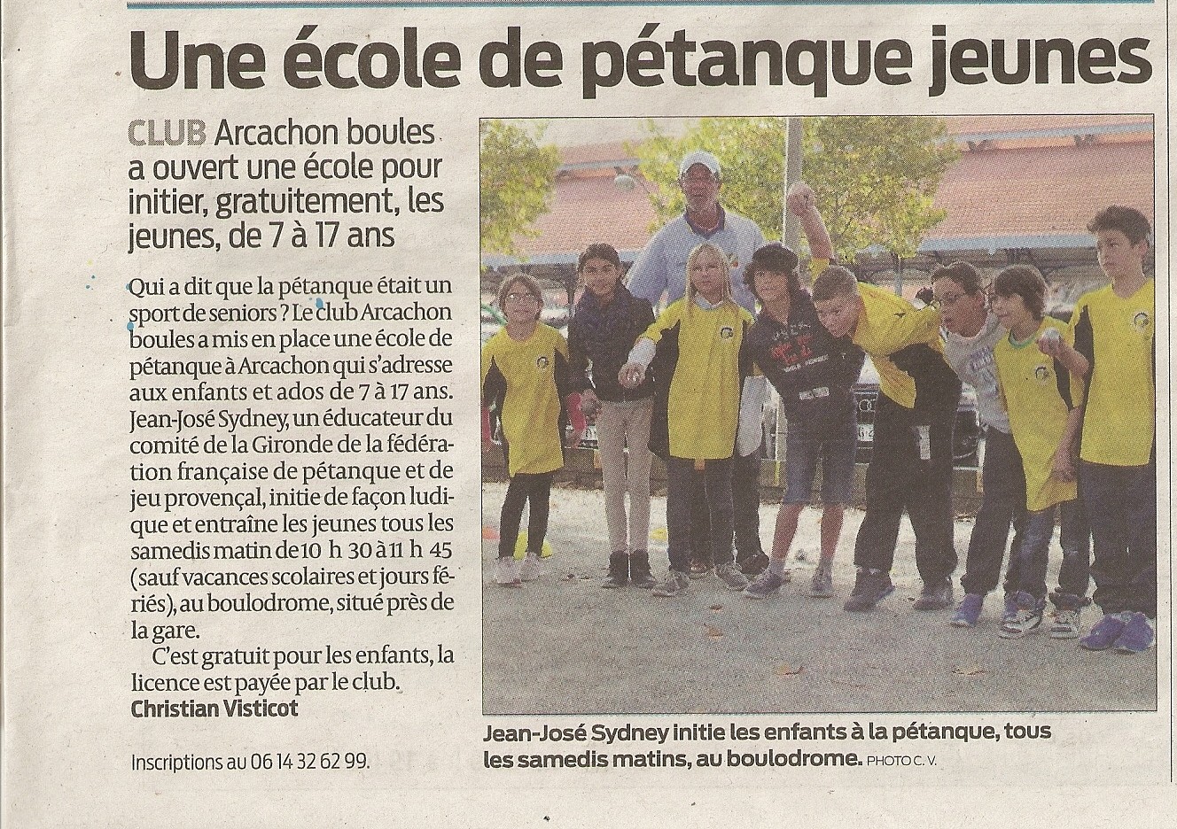Journal Sud-Ouest du 14 Octobre 2015