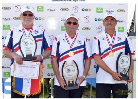 Qualif. ANDERNOS et Champ. France Vétérans