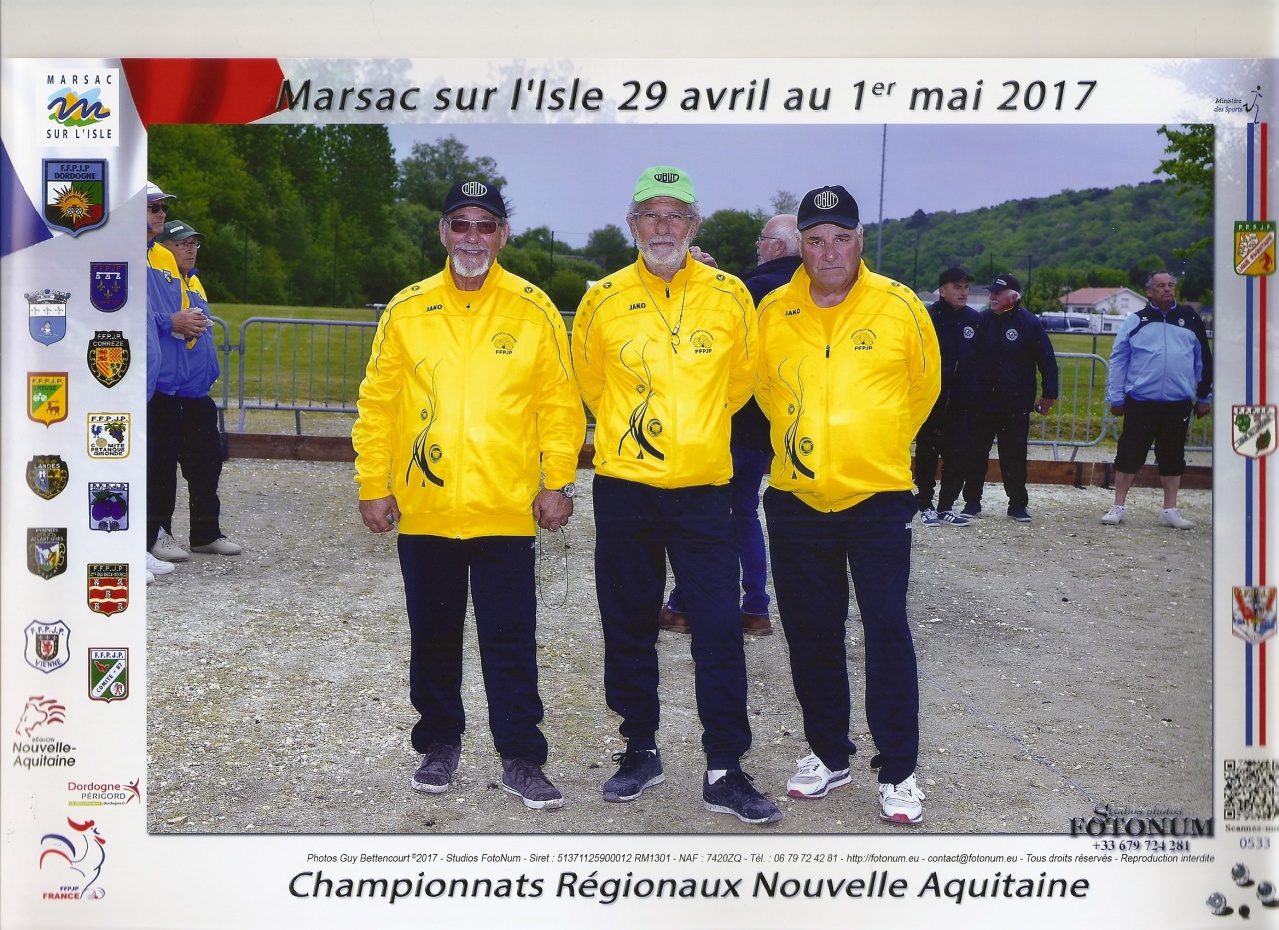 Marsac sur L'Isle Ch. Ligue 2017 (2) Marsac sur L'Isle Ch. Ligue 2017 (2)