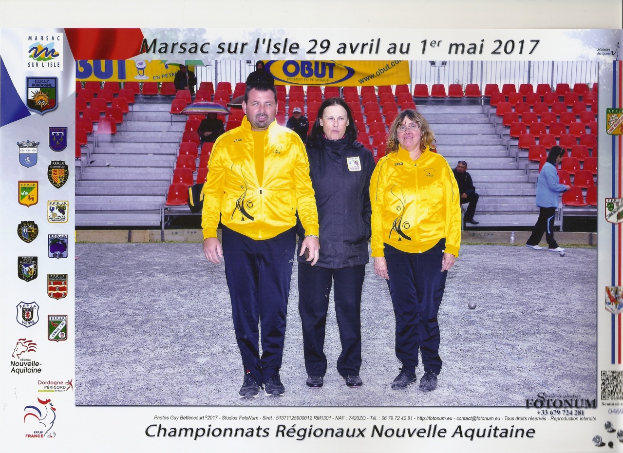 Marsac sur L'Isle Ch. Ligue 2017