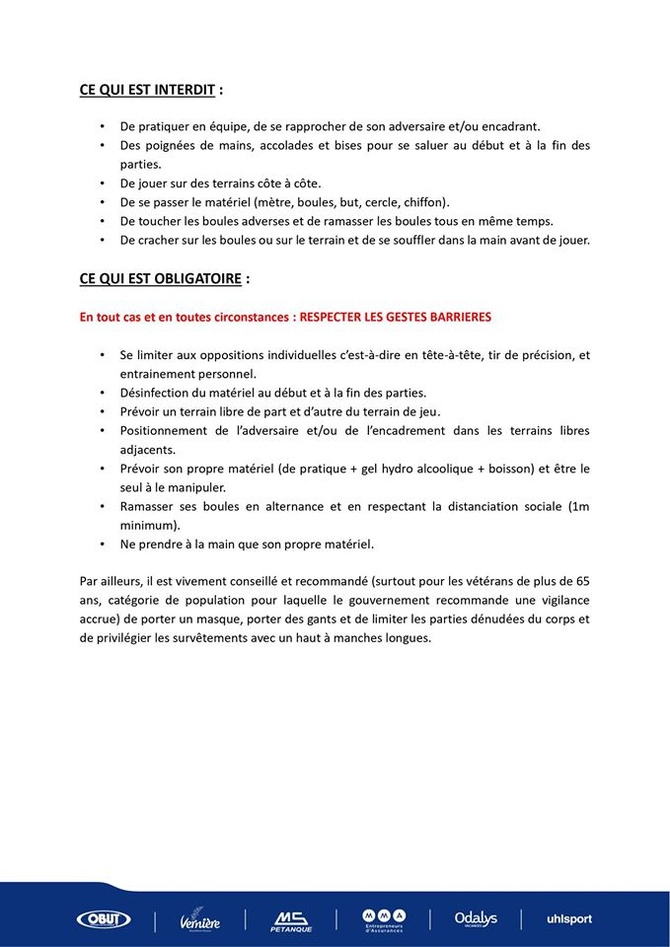 Dernière  INFO de la  FFPJP