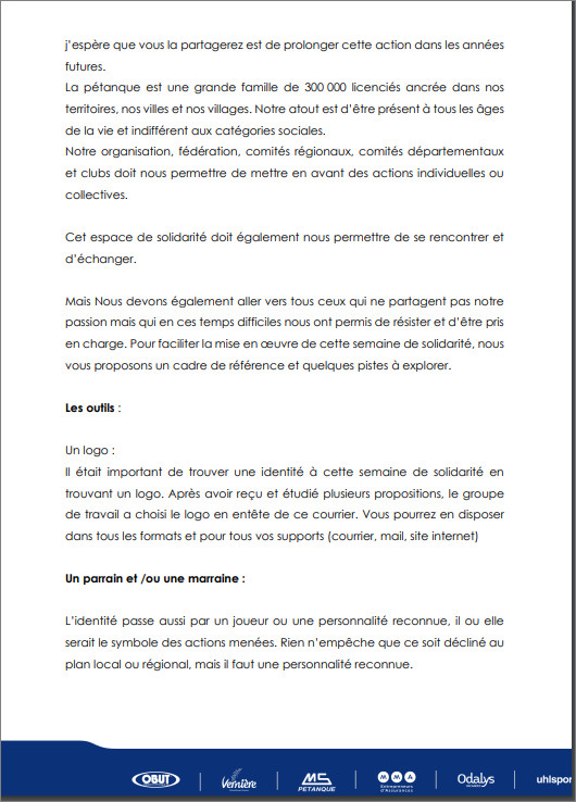 INFO   SOLIDARITE   FFPJP