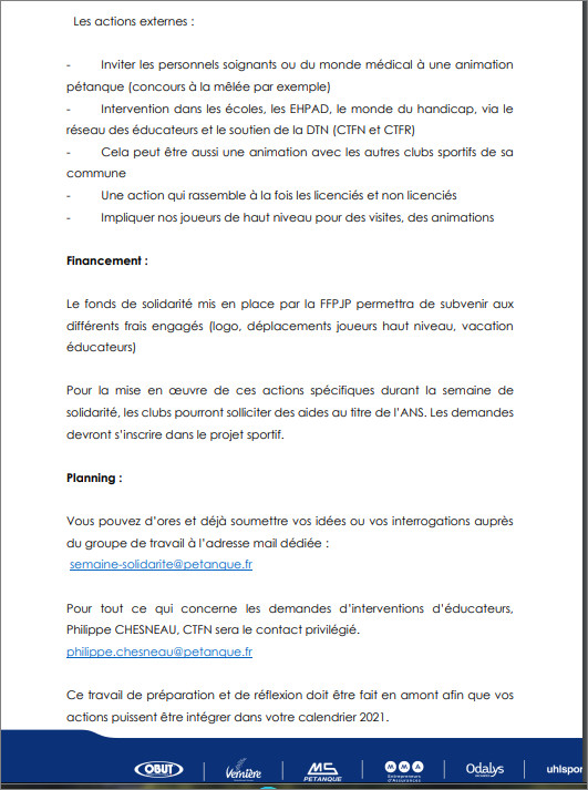 INFO   SOLIDARITE   FFPJP