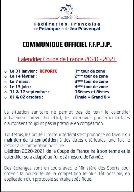NOUVELLE INFO  DU  CD.91  