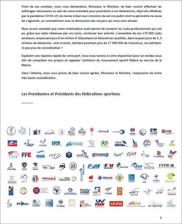 LETTRE  OUVERTE  DU  MINISTRE  DE  L'EDUCATION  NATIONALE  DE  LA  JEUNESSE  ET  DES  SPORTS