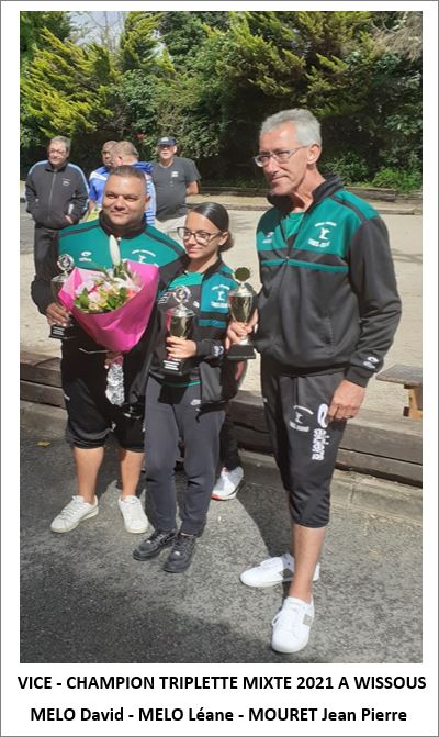 CHAMPIONNAT  TRIPLETTE  MIXTE  2021