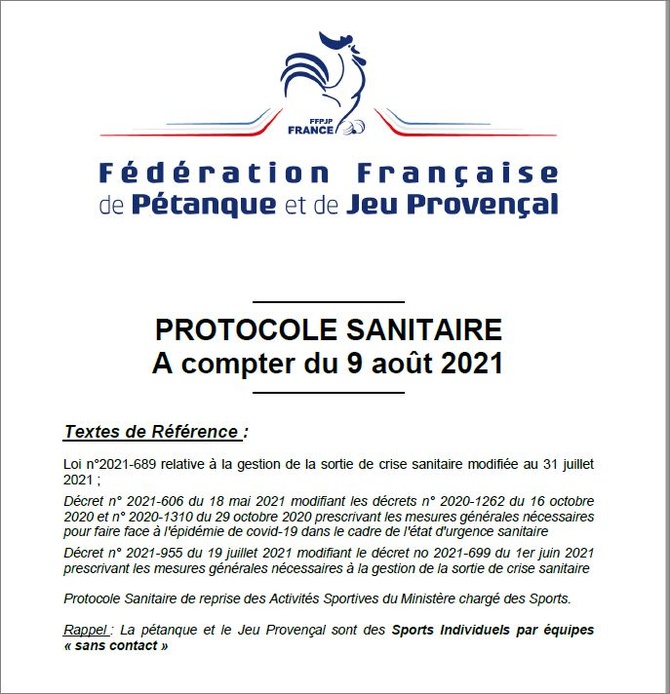 PASS   SANITAIRE  AOUT  2021