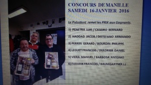Résultats du concours de Manille 2016 Résultats du concours de Manille 2016