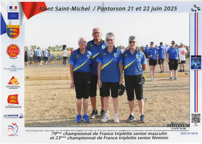 DELEGATION  AUX CHAMPIONNATS  DE FRANCE 2025