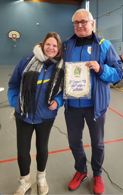 CHAMPION 1ère DIV VETERANS 2025