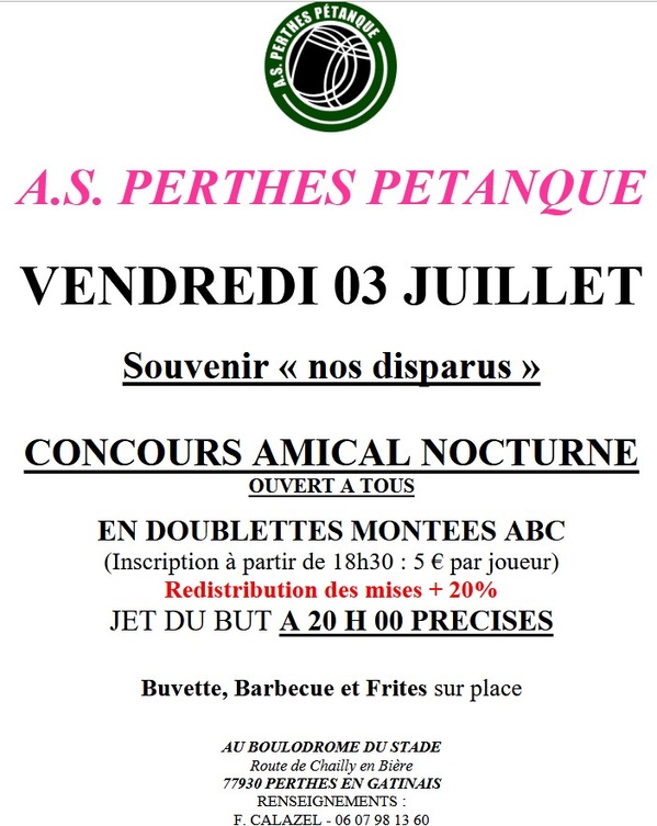 CONCOURS  NOCTURNE