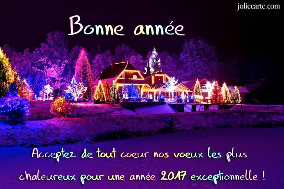BONNE ANNEE 2017 BONNE ANNEE 2017