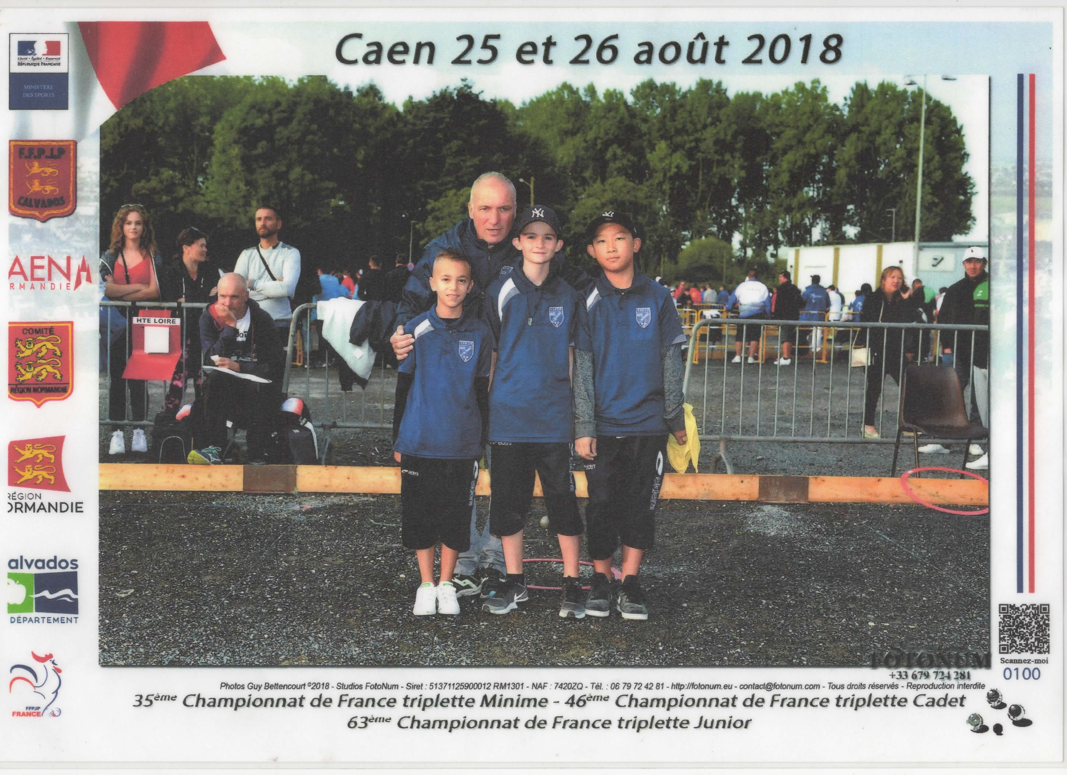 Coach: CHOUPAY Didier. MELO Lorenzo - CHOUPAY Clément - MOUA Shun Coach: CHOUPAY Didier. MELO Lorenzo - CHOUPAY Clément - MOUA Shun