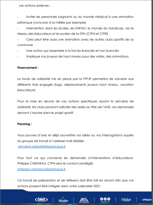 INFO   SOLIDARITE   FFPJP