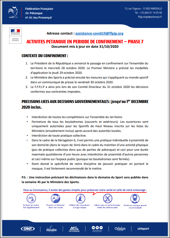 FFPJP  CONFINEMENT  PHASE. 7