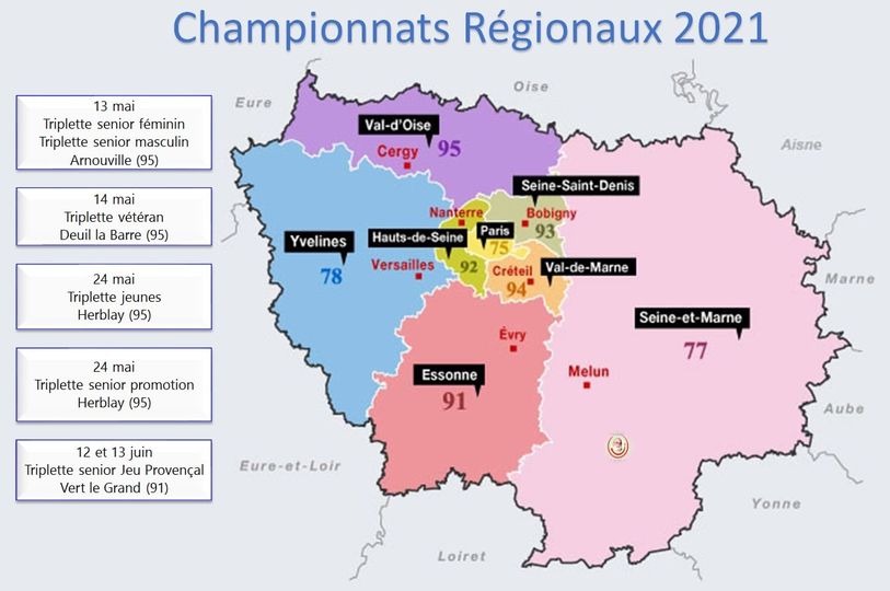 CHAMPIONNATS   RÉGIONAUX   2021