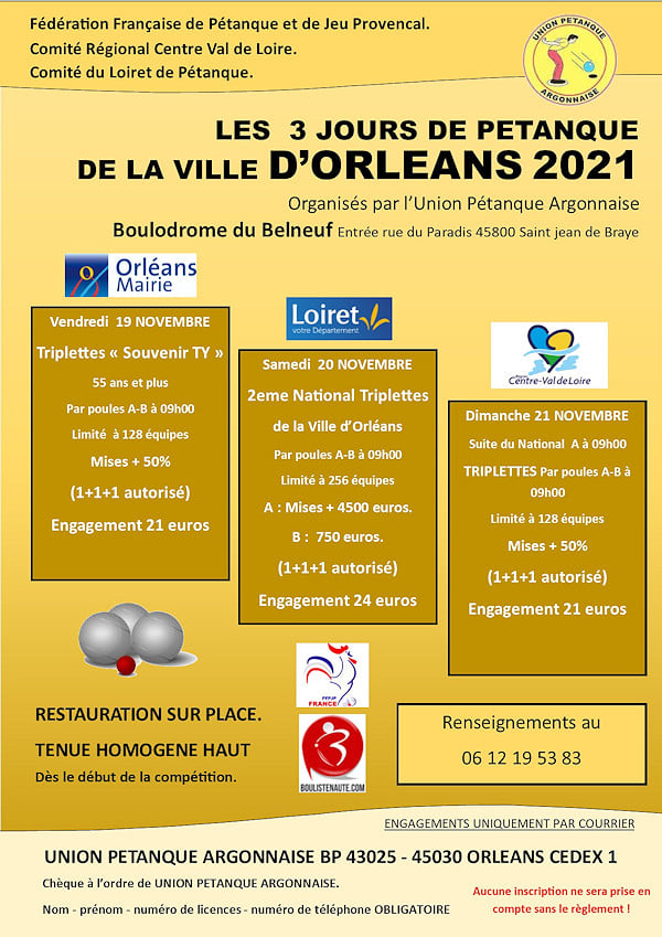DIFFÉRENTS   CONCOURS   RÉGIONAUX  OU  NATIONAUX