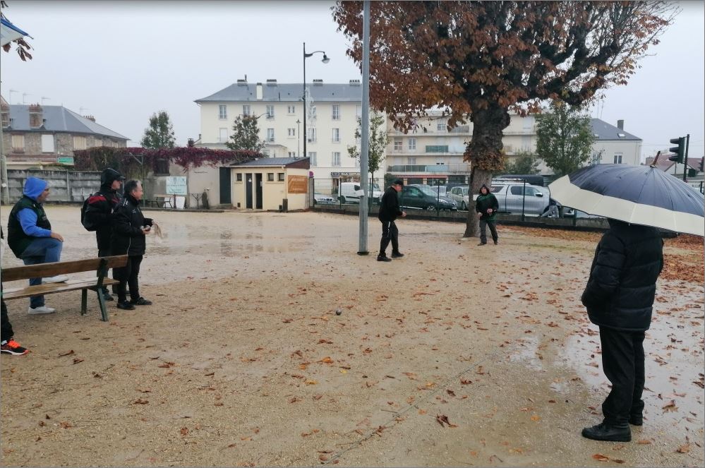 Terrain Inondé, Grosse Pluie.