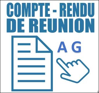 COMPTE RENDU AG ORDINAIRE ANNUELLE 2021 COMPTE RENDU AG ORDINAIRE ANNUELLE 2021