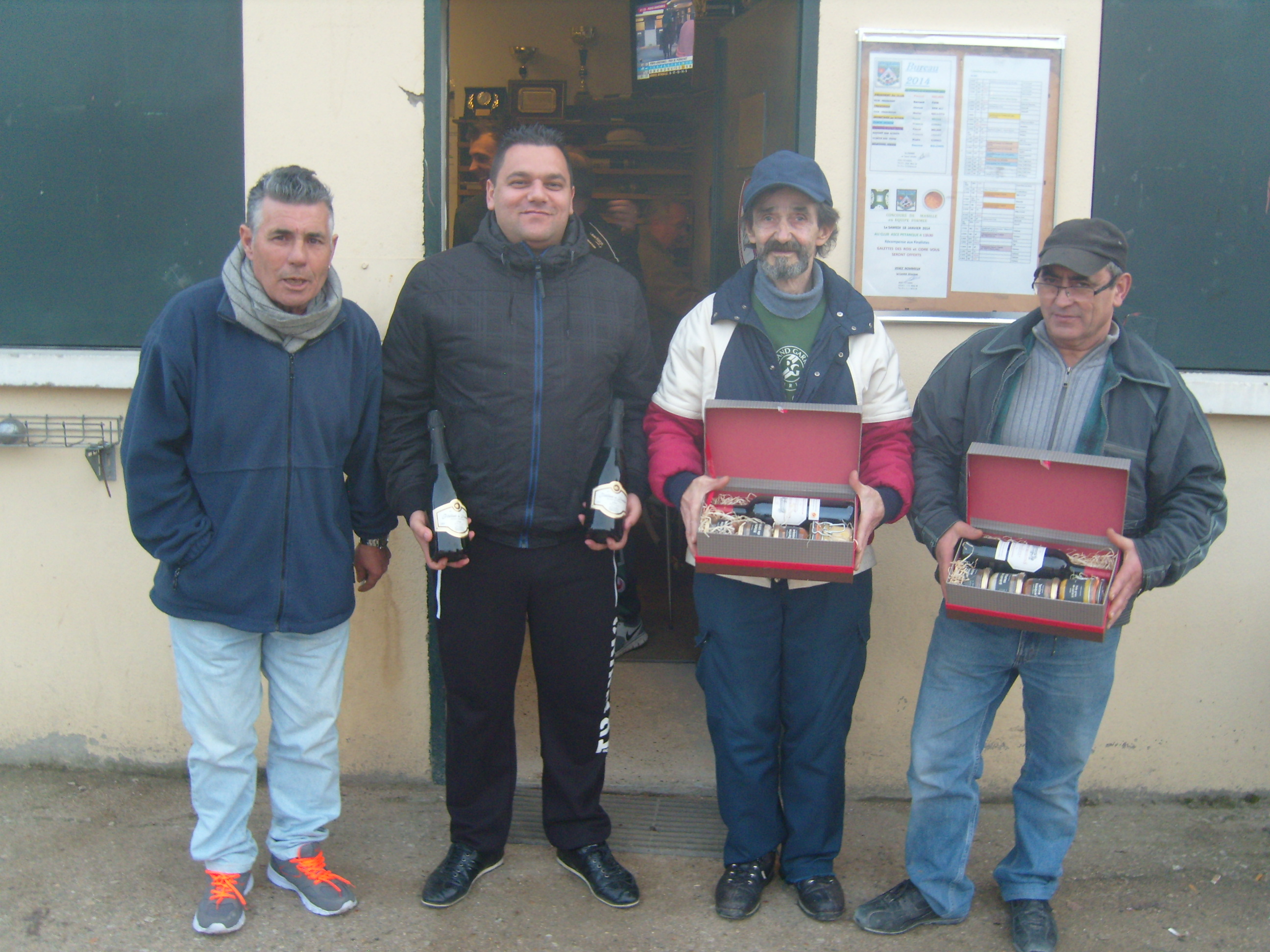 Concours de manille et galette des rois