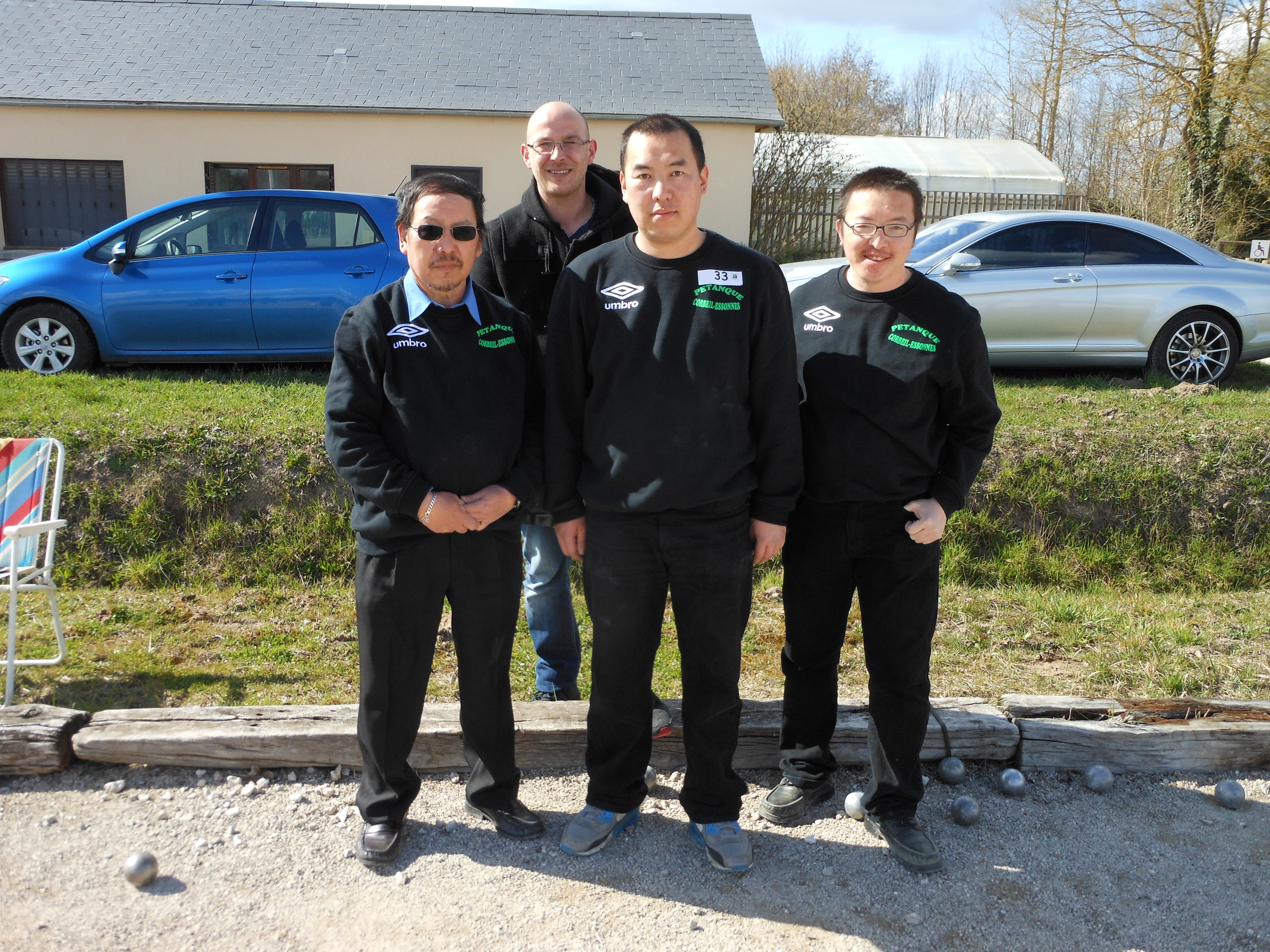 Chy - Sue - Say et leur supporter