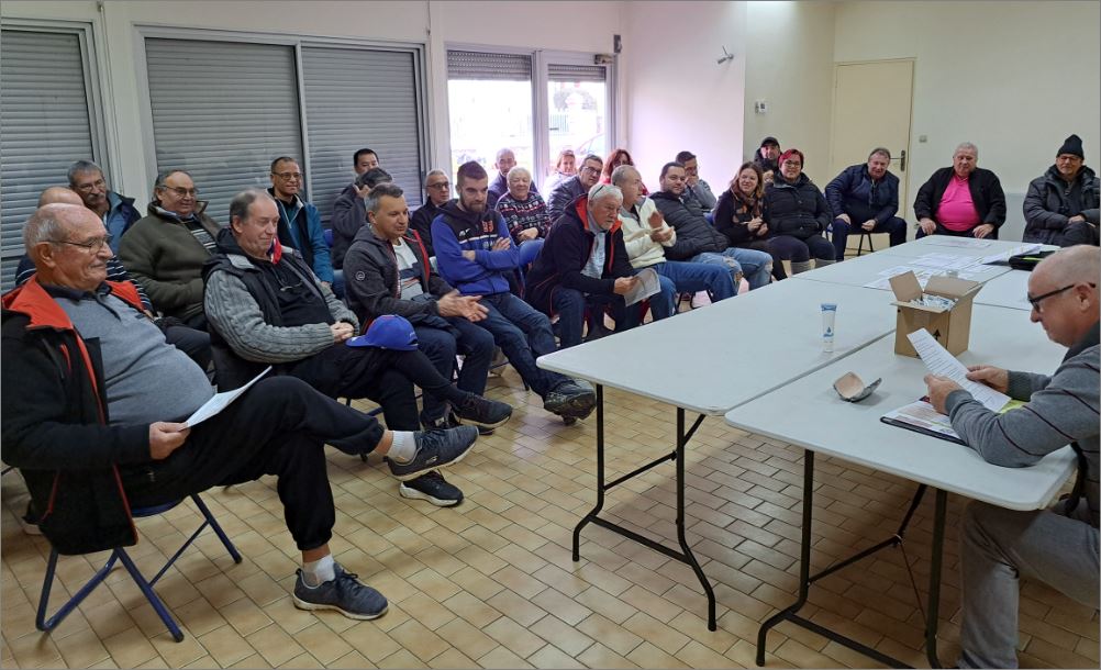 AG  ORDINAIRE  ANNUELLE  DU CLUB  2022