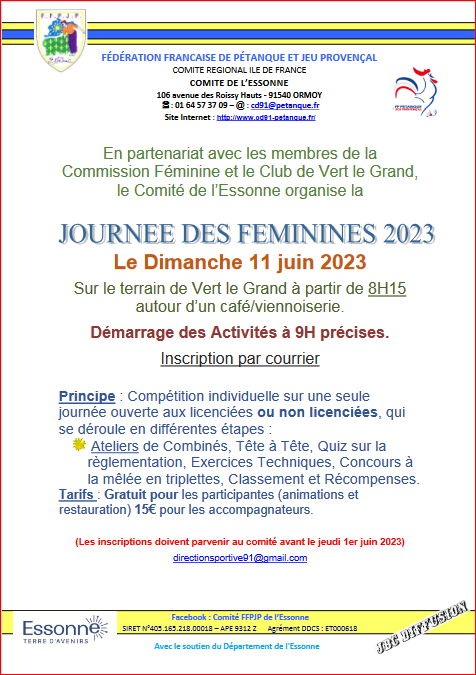JOURNEE  DES  FEMININES  2023