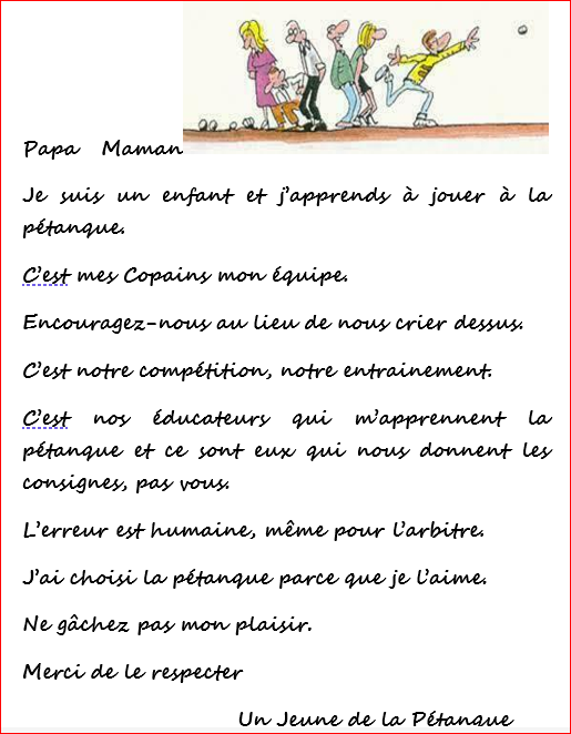 PETIT  MOT  POUR  LES  JEUNES