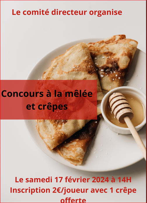 AFFICHE  DE  JANVIER   GALETTES / CREPES