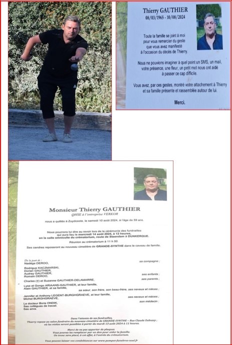 THIERRY GAUTHIER THIERRY GAUTHIER