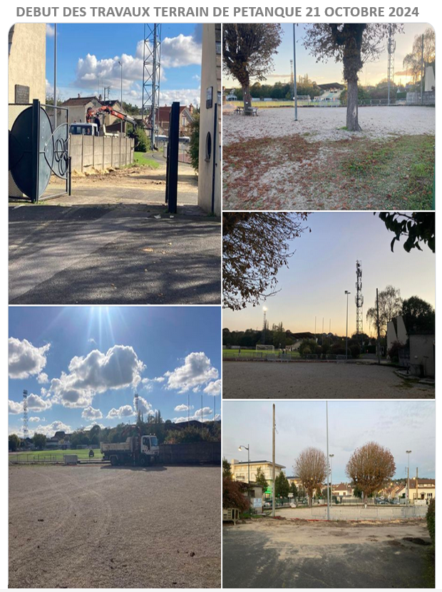 PHASE.1 DES TRAVAUX PHASE.1 DES TRAVAUX