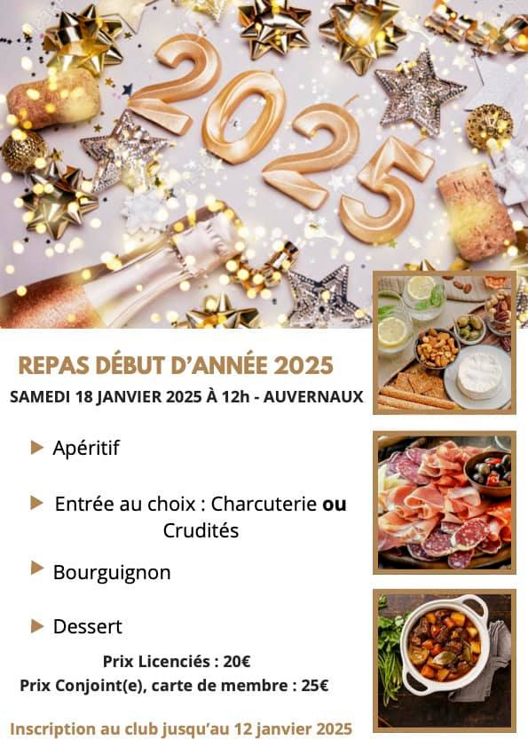 REPAS DU CLUB A AUVERNAUX REPAS DU CLUB A AUVERNAUX
