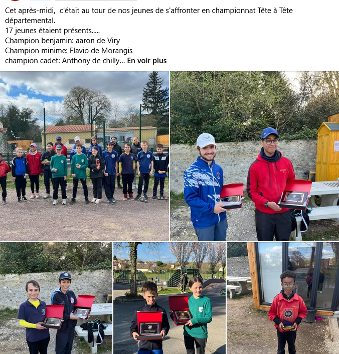 TETE A TETE JEUNES JUNIORS