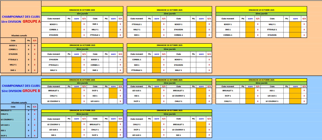 CDC SENIORS 1ére DIV