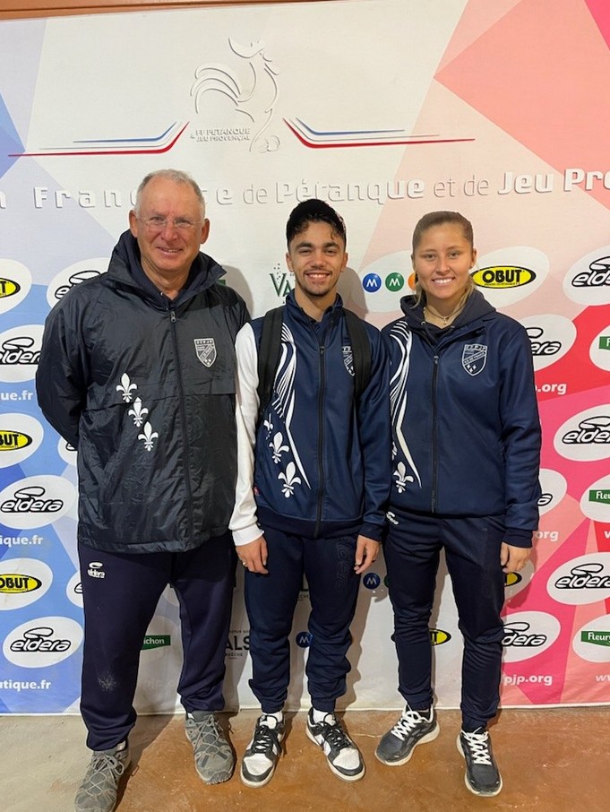 COACH: VOEGEL Jean Luc  AVEC  MELO Lorenzo et LAFLEUR Sienna