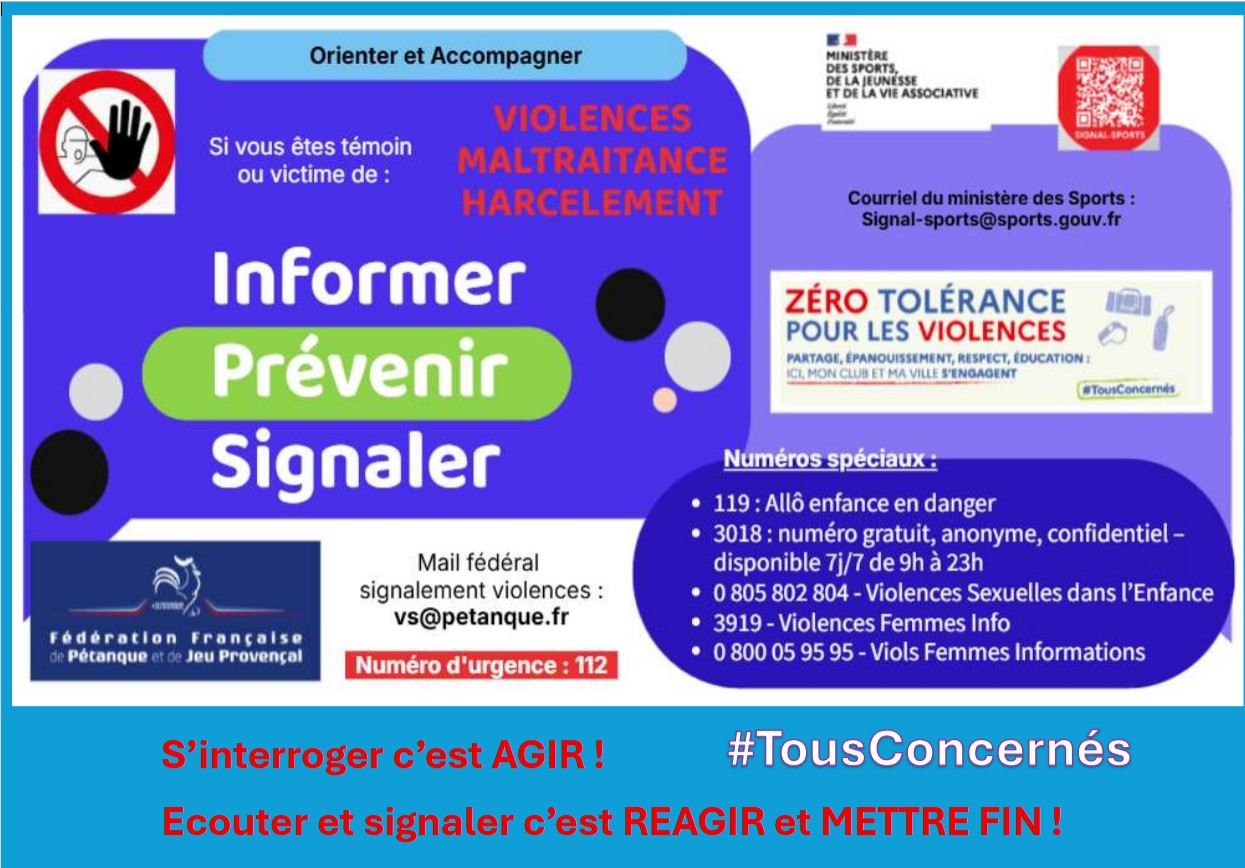 LUTTE CONTRE  LA  VIOLENCE