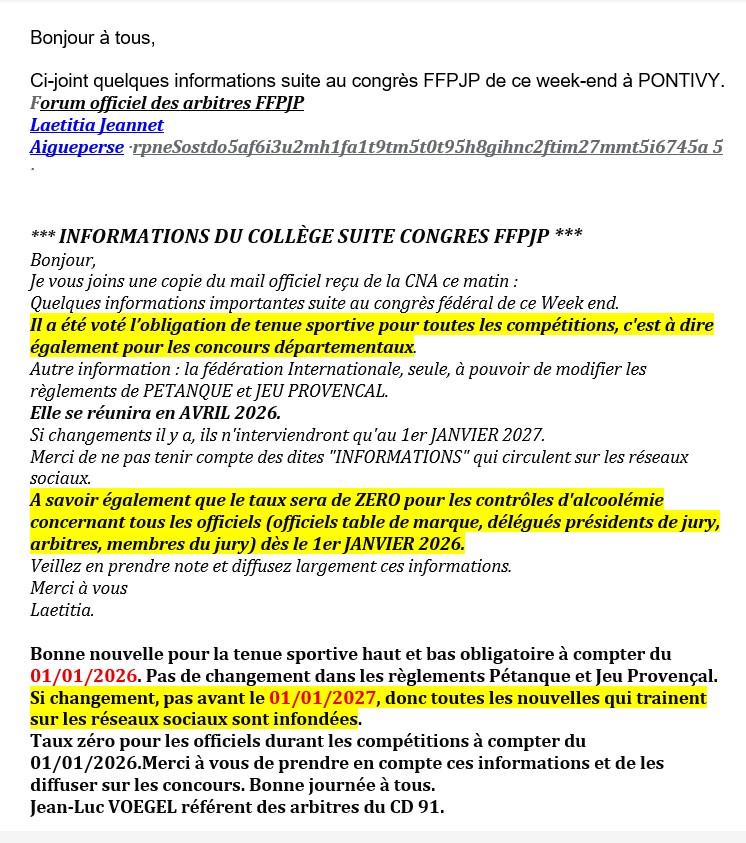 NOTES FFPJP DU CONGRES