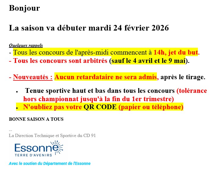 DECISION DU CD.91 DECISION DU CD.91