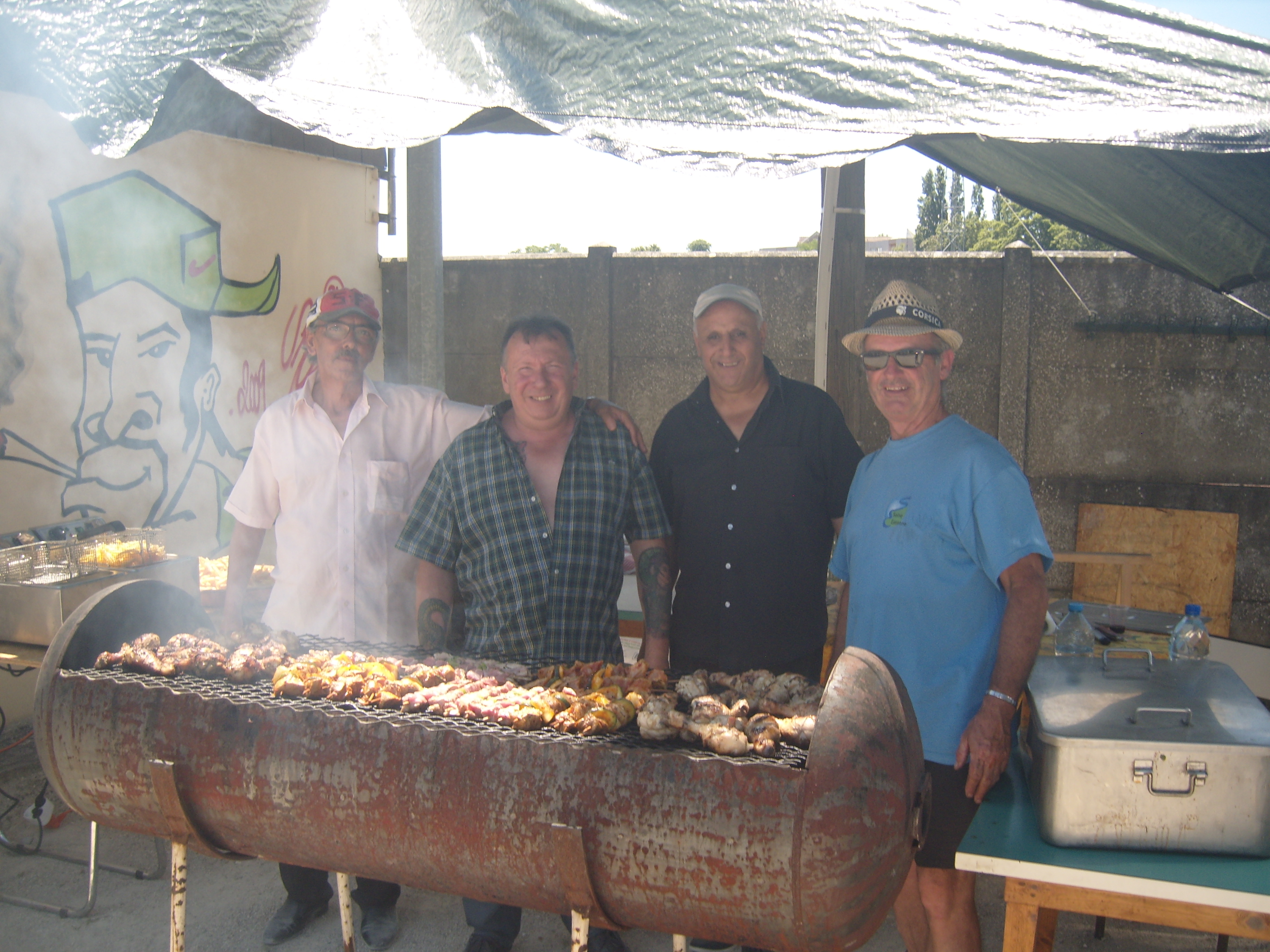 BARBECUE AU CLUB