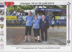 CHAMPIONNAT FRANCE MIXTE 2019