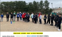 PARCOURS  JEUNES  PETANQUEURS  2025