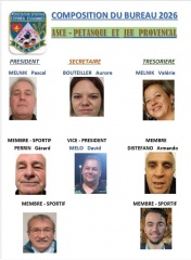 COMPOSITION DU BUREAU 2026