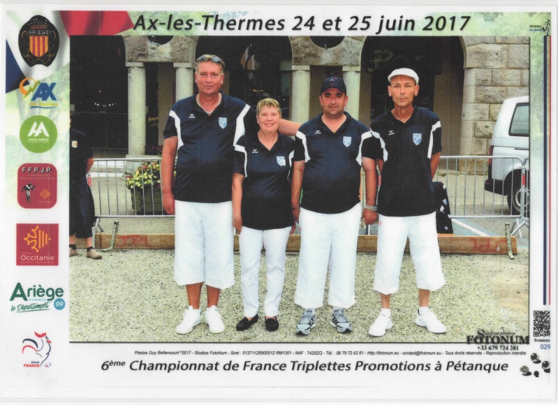CHAMPIONNAT FRANCE  2017 PROMOTION CHAMPIONNAT FRANCE  2017 PROMOTION