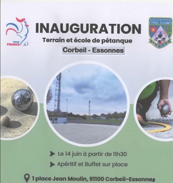 CONCOCATION  POUR L'INAUGURATION