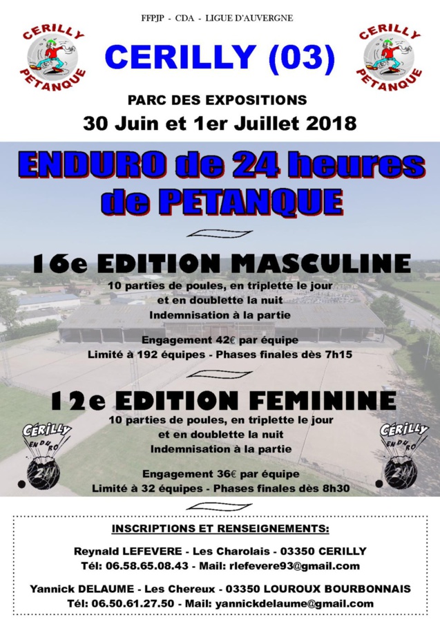 ENDURO 30 Juin et 1er Juillet 2018